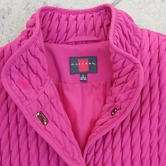 Rasberry/Merlot Fall Coat - Picture 3 of 5